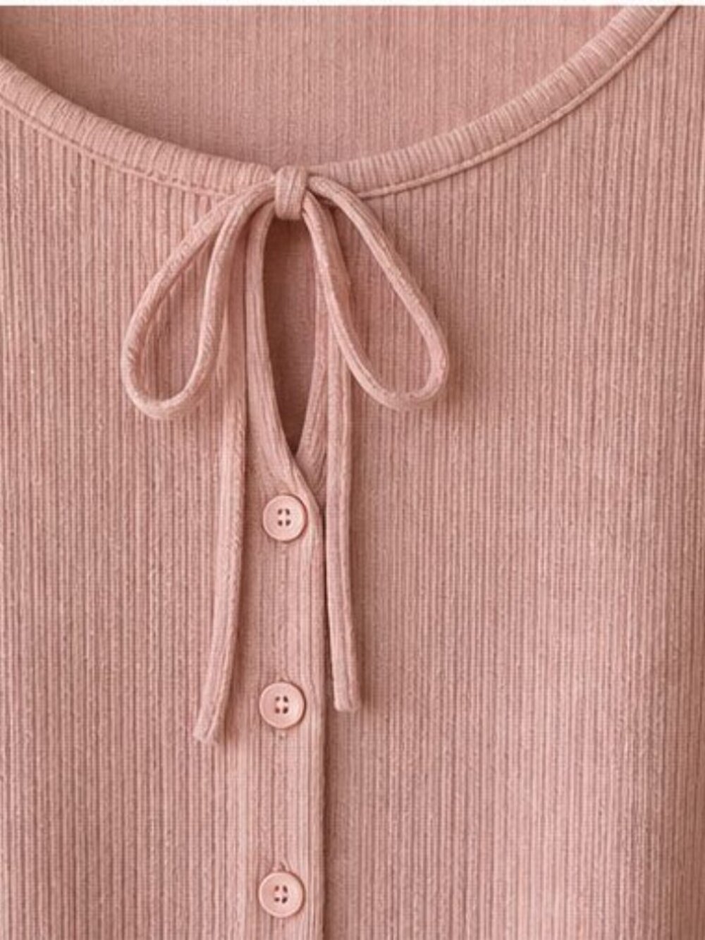 Blush Ruffle Blouse - Picture 4 of 6